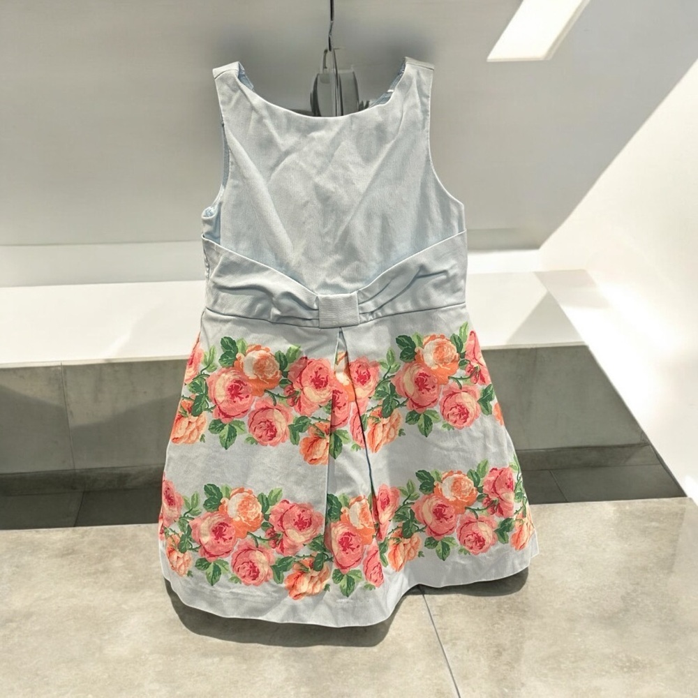 JANIE‎ And JACK All Abloom Little Girl’s Rose Print Dress Sz 3